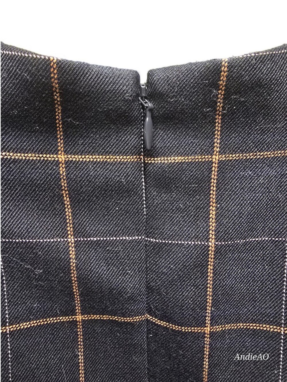 Theory Jasneah Tile Check Mini Dress Sz. 10 - Picture 3 of 9